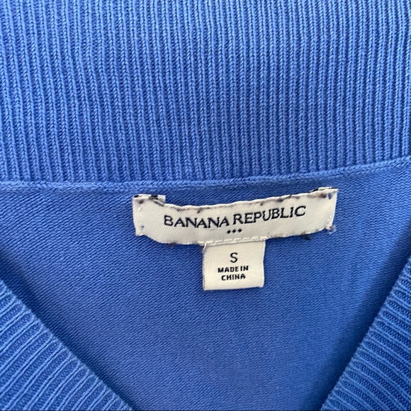 Banana Republic Blue Knit Top - Picture 4 of 4